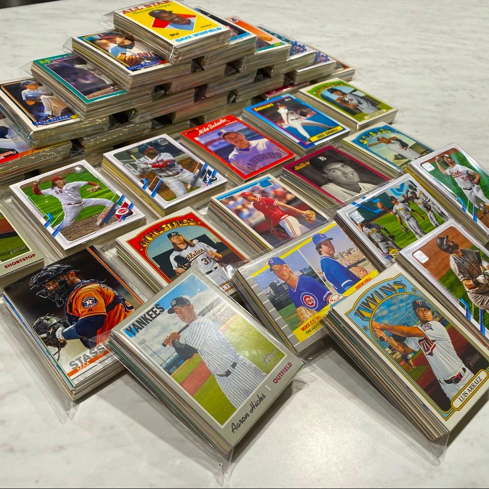 Baseball Cards Random packs 35 cards VTG 1985-2021